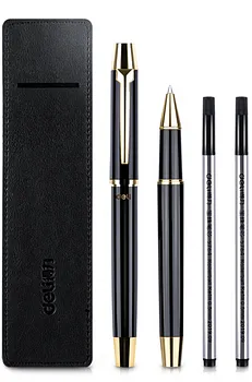 BOLÍGRAFO EJECUTIVO ROLLER PEN NEGRO - DELI