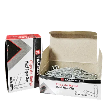CLIPS METALICOS PEQUEÑOS DE 33MM TALBOT