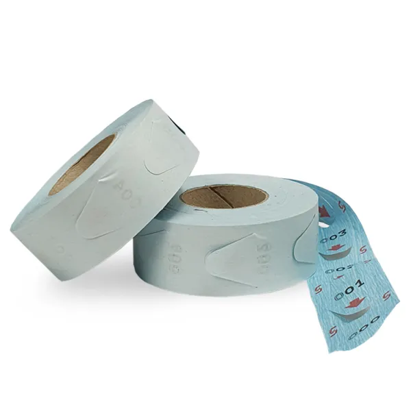 TICKETS DE TURNOS 2000 PCS, AZUL