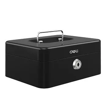 CAJA CHICA METALICA 8, NEGRO