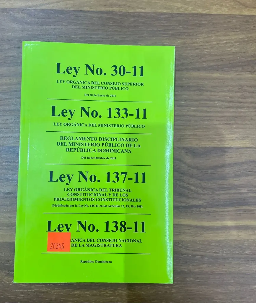 LEY NO. 30-11 Y COMPLEMENTARIAS