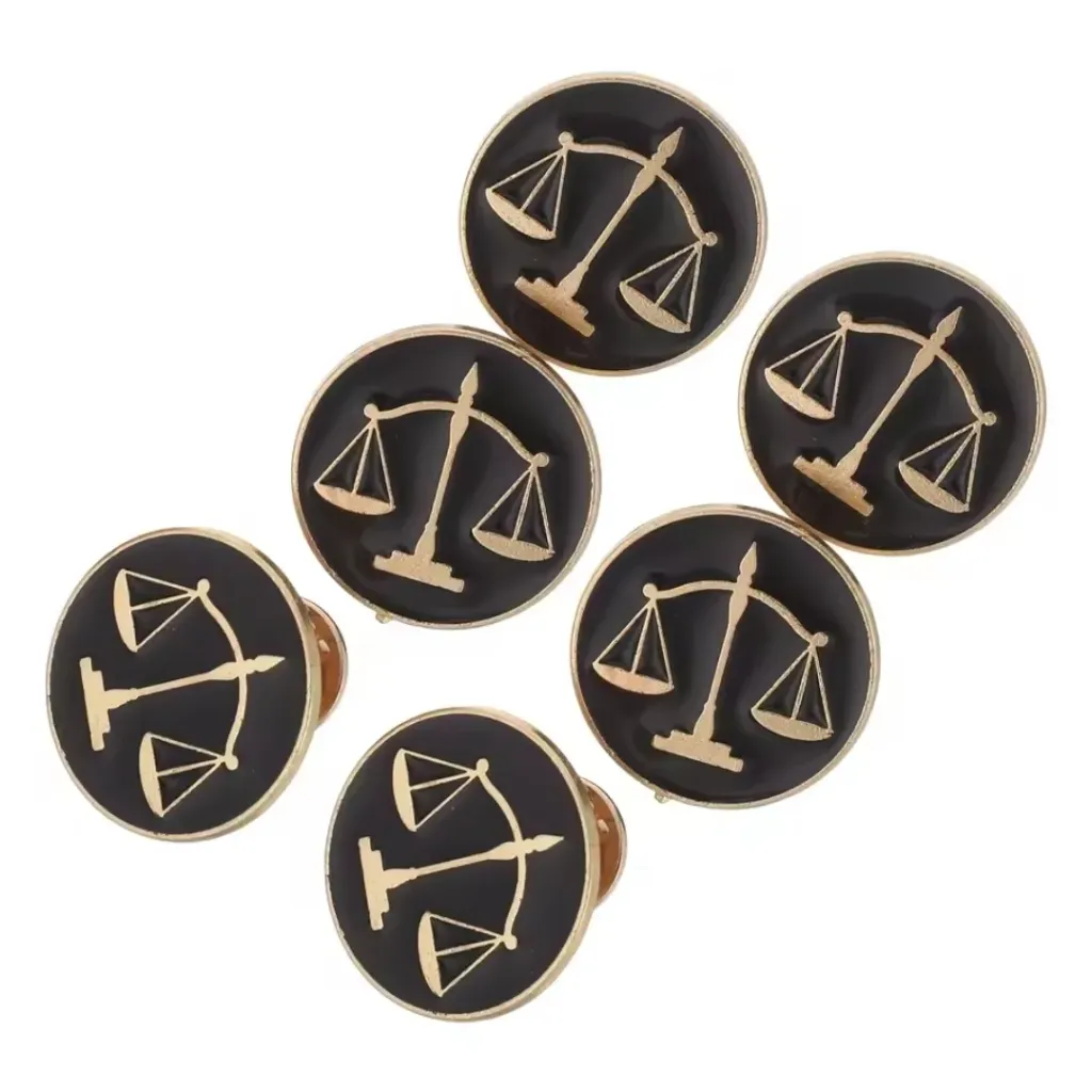 PIN BALANZA NEGRO GRANDE