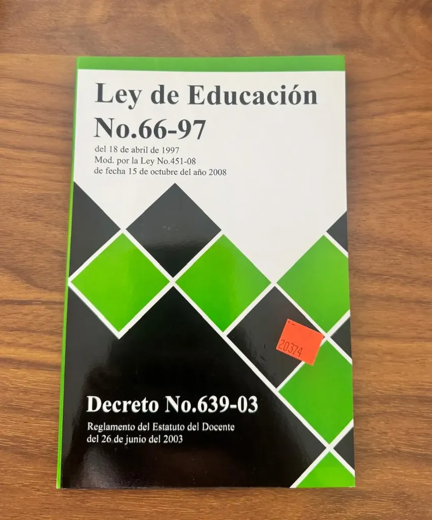 LEY DE EDUCACIÓN 66-97