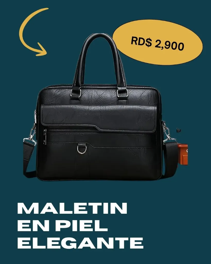 MALETIN EN PIEL ELEGANTE