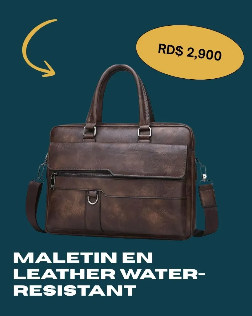 MALETIN COLOR MARRON JINGTIANCD