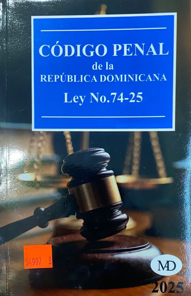 LIBRO - CODIGO PENAL NUEVO 2025