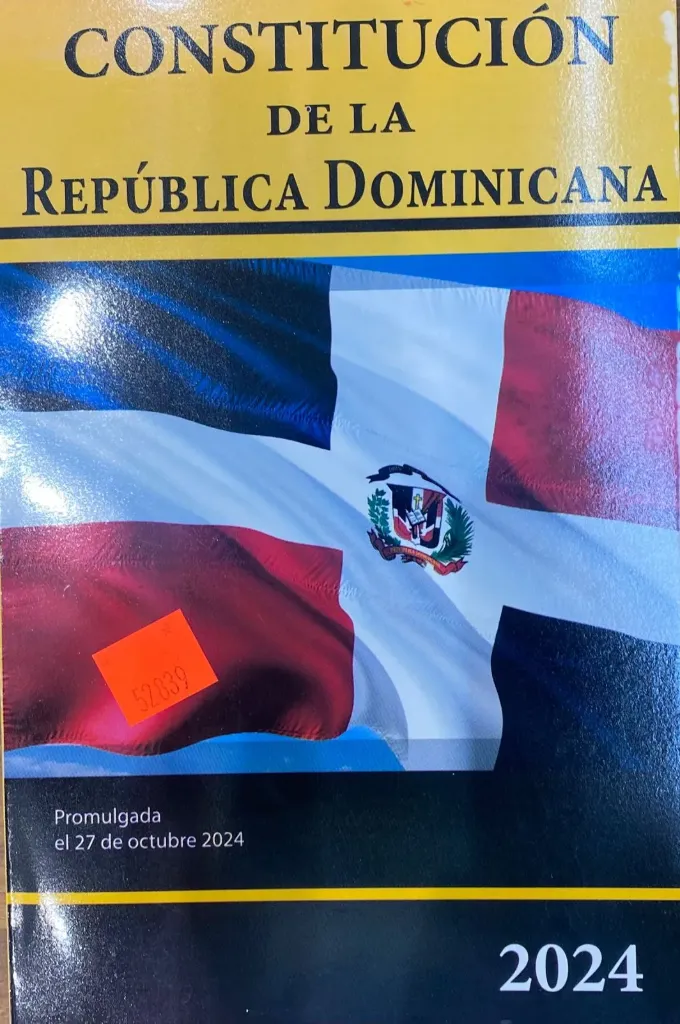 LIBRO - CONSTITUCION DE LA REP. DOM. 2024