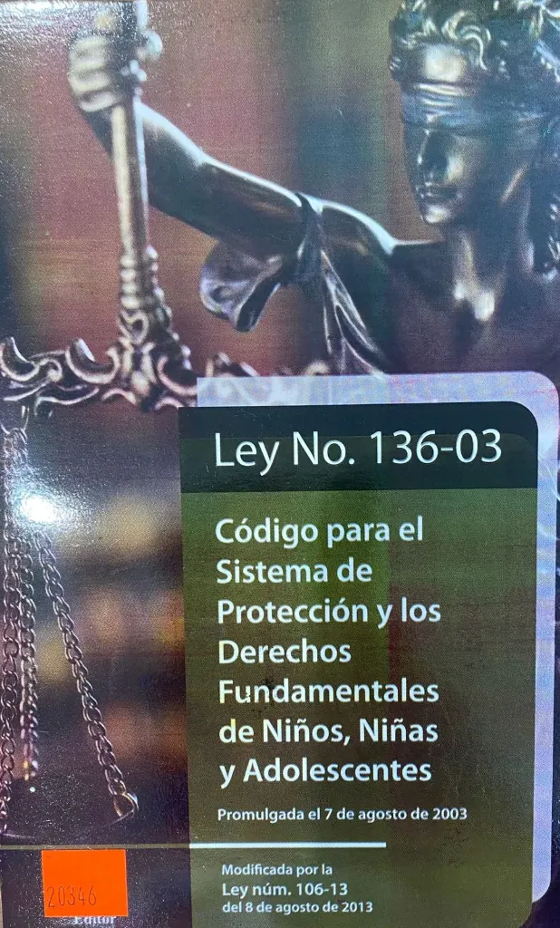 LIBRO - CODIGO DEL MENOR, LEY No. 136-03